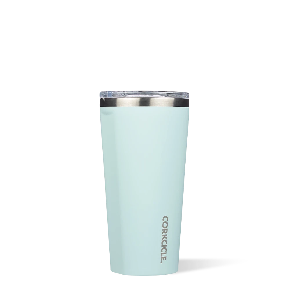 Corkcicle Drinkware Powder Blue 16 Oz Tumbler