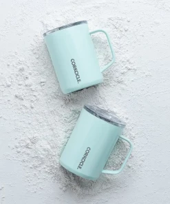 Corkcicle Powder Blue 16 Oz Coffee Mug