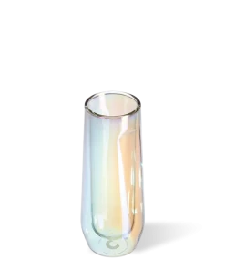 Corkcicle Prism Flute Glass Set Drinkware