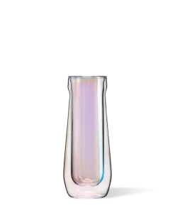 Corkcicle Prism Flute Glass Set Drinkware