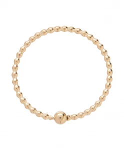 Enewton Classic Gold 1mm Bead Halo Ring