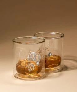 Corkcicle Clear Rocks Glass Set