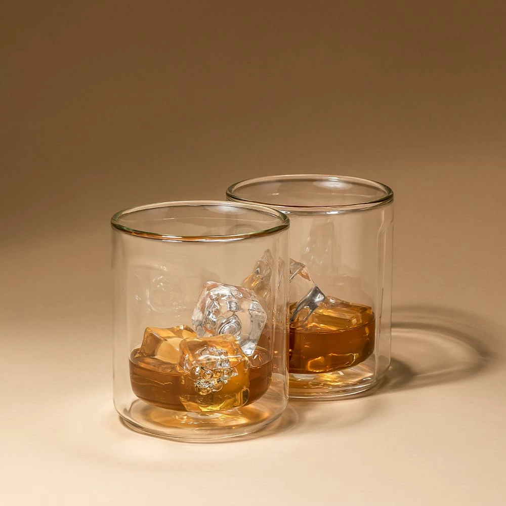 Corkcicle Clear Rocks Glass Set