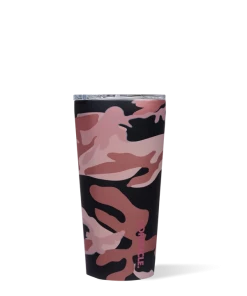 Corkcicle Drinkware Rose Camo 16 Oz Tumbler