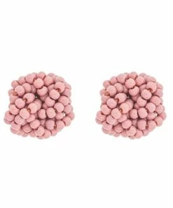 Aid Through Trade Rosette Earrings - Desert Rose