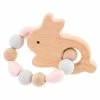 Stephen Joseph Silicone Teether - Bunny