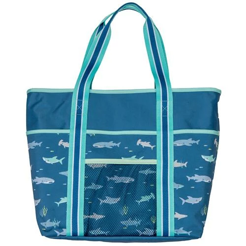 Stephen Joseph Printed Beach Tote - Shark Baby