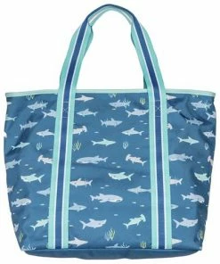 Stephen Joseph Printed Beach Tote - Shark Baby