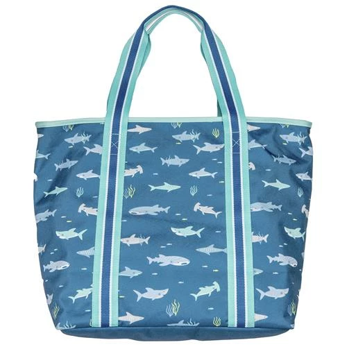 Stephen Joseph Printed Beach Tote - Shark Baby