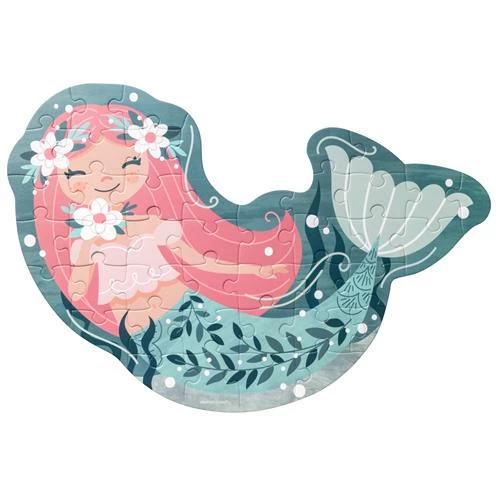 Stephen Joseph Baby Shaped Jigsaw Puzzle - Mermaid