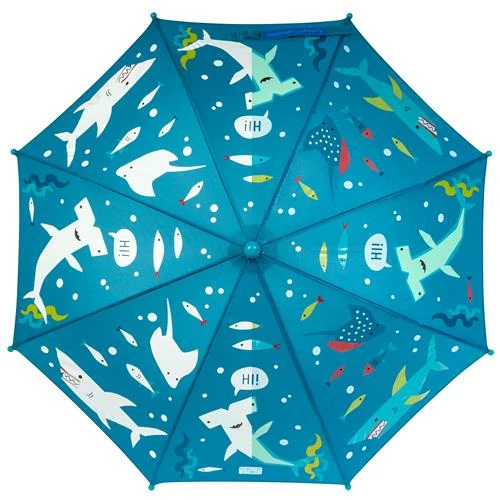 Stephen Joseph Color Changing Umbrellas - Shark