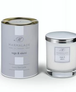 Marmalade Of London Sage & Elemi Glass Candle Gifts