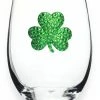 The Queens' Jewels Shamrock Stemless