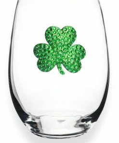 The Queens' Jewels Shamrock Stemless