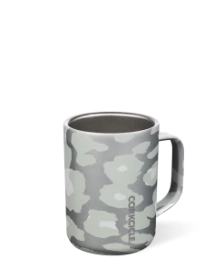 Corkcicle Snow Leopard 16 Oz Coffee Mug
