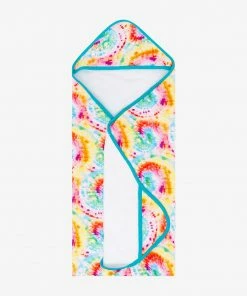 Posh Peanut Baby Totally Tie Dye Hooded Towel