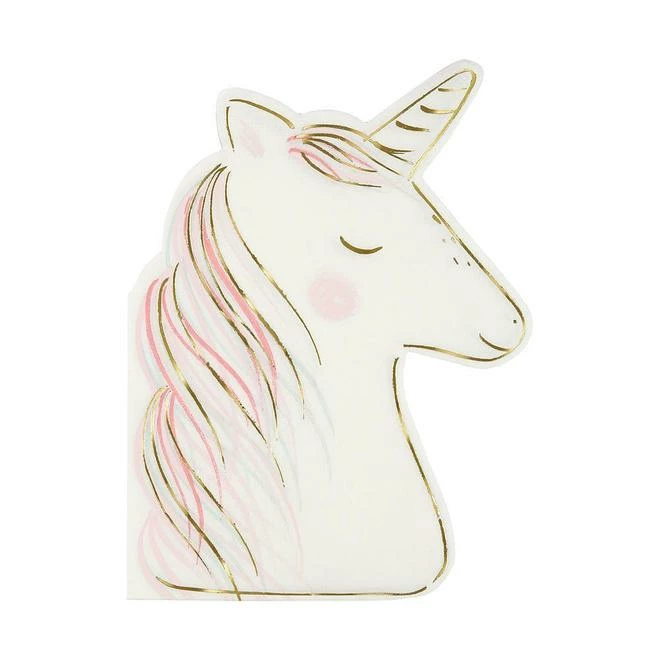Meri Meri Gifts Unicorn Napkins