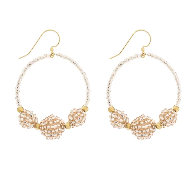 Aid Through Trade The Uptown Girl Hoops (Assorted Colors) Jewelry