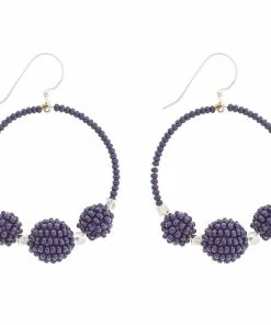 Aid Through Trade The Uptown Girl Hoops (Assorted Colors) Jewelry