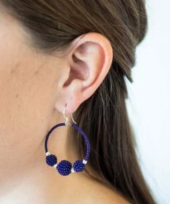 Aid Through Trade The Uptown Girl Hoops (Assorted Colors) Jewelry