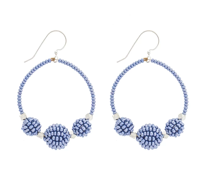 Aid Through Trade The Uptown Girl Hoops (Assorted Colors) Jewelry