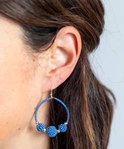 Aid Through Trade The Uptown Girl Hoops (Assorted Colors) Jewelry