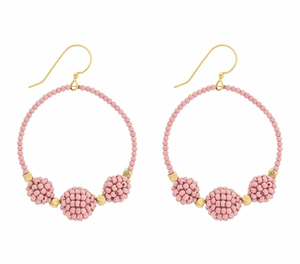 Aid Through Trade The Uptown Girl Hoops (Assorted Colors) Jewelry