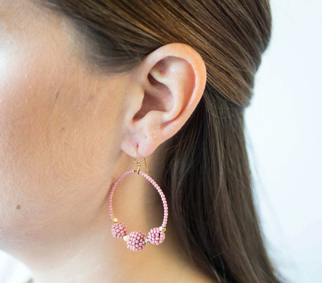 Aid Through Trade The Uptown Girl Hoops (Assorted Colors) Jewelry