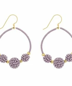 Aid Through Trade The Uptown Girl Hoops (Assorted Colors) Jewelry