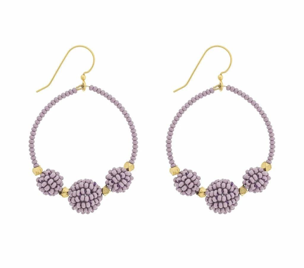 Aid Through Trade The Uptown Girl Hoops (Assorted Colors) Jewelry