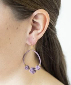 Aid Through Trade The Uptown Girl Hoops (Assorted Colors) Jewelry