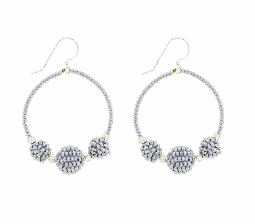 Aid Through Trade The Uptown Girl Hoops (Assorted Colors) Jewelry