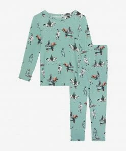 Posh Peanut Baby Wallace Long Sleeve Basic Pajama