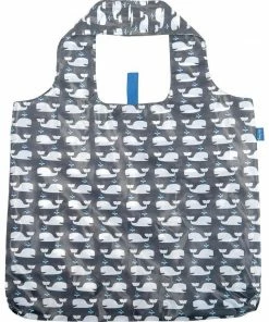 Rockflowerpaper Whales Grey Blu Bag Bags