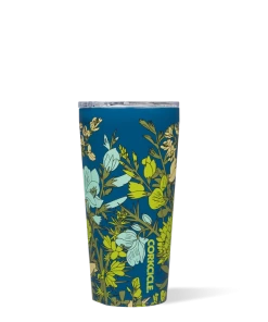 Corkcicle Drinkware Wildflower Blue 16 Oz Tumbler