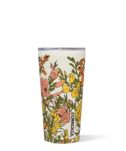 Corkcicle Drinkware Wildflower Cream 16 Oz Tumbler