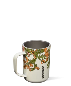 Corkcicle Wildflower Cream 16 Oz Coffee Mug Drinkware