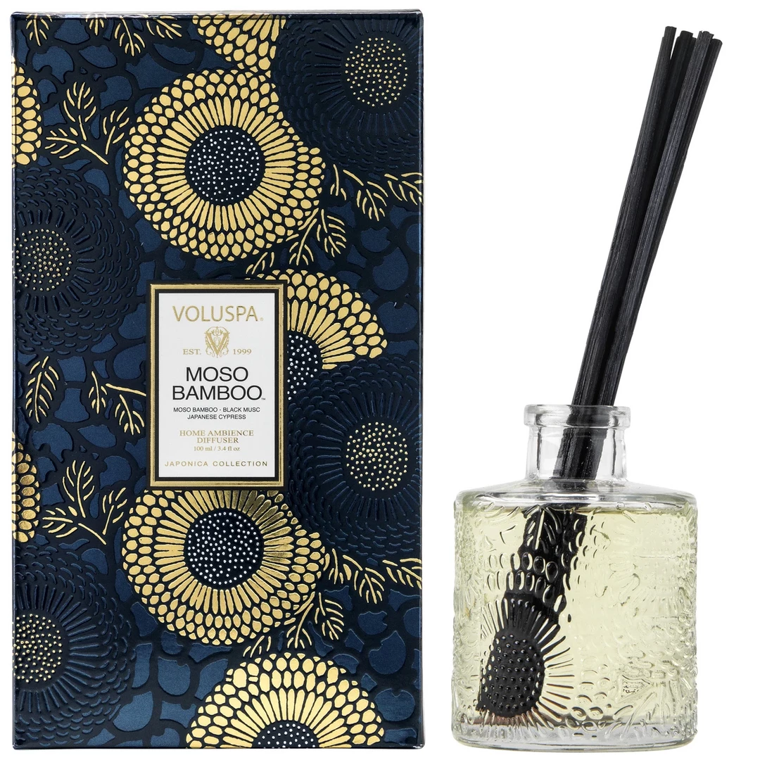 Voluspa Moso Bamboo - Home Reed Diffuser Gifts