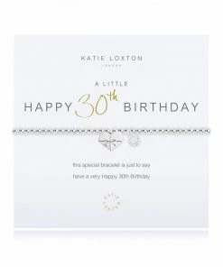 Katie Loxton A Little Happy 30th Birthday Bracelet Gifts