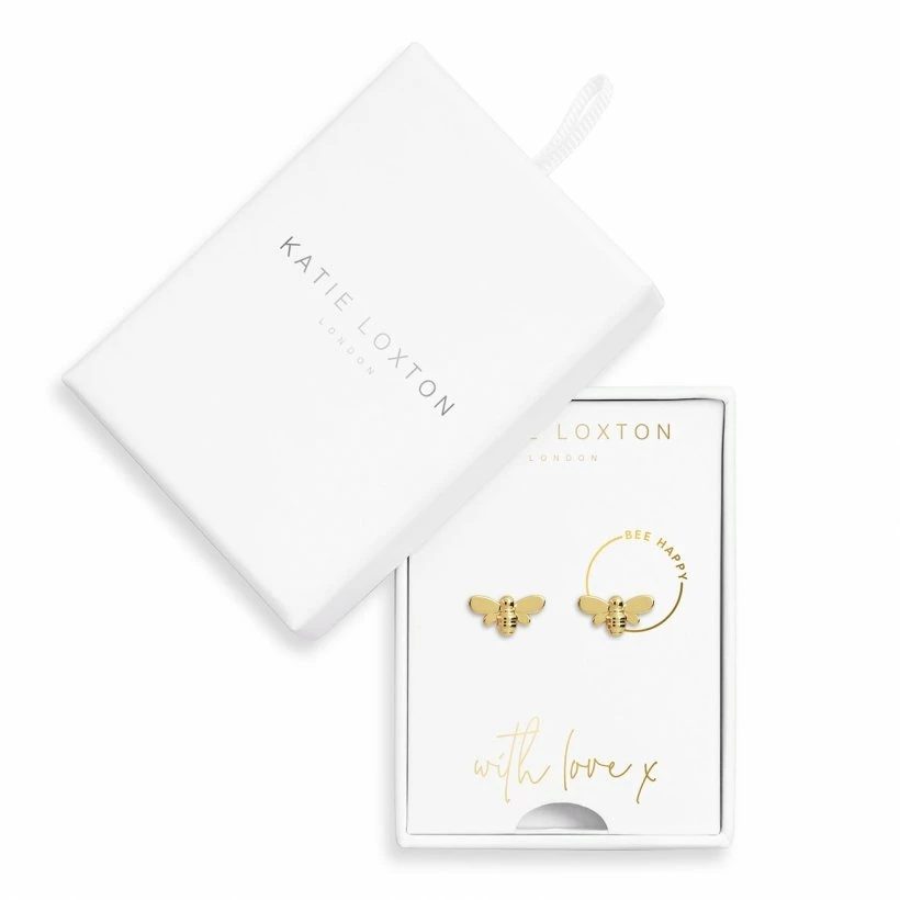 Katie Loxton Treasure The Little Things Earring Box - Bee Happy Jewelry