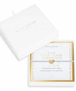 Katie Loxton Beautifully Boxed A Littles - Pets Leave Pawprints On Our Heart Jewelry