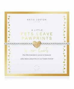 Katie Loxton Beautifully Boxed A Littles - Pets Leave Pawprints On Our Heart Jewelry