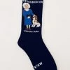 Maggie Stern Stitches Apparel Barbara Bush Socks