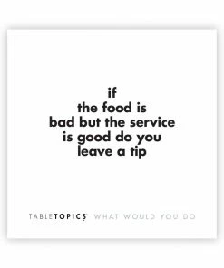 TableTopics Gifts What Would You Do